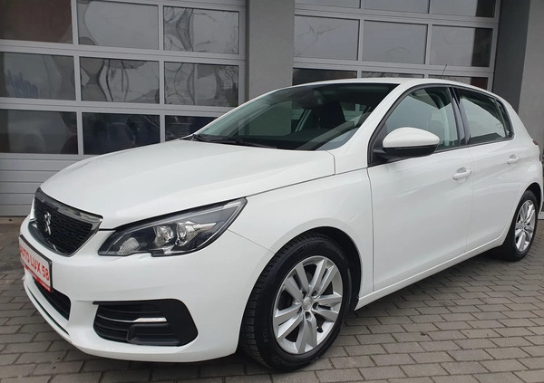 Peugeot 308 cena 37900 przebieg: 173299, rok produkcji 2019 z Warszawa małe 436